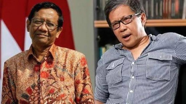 Prof Mahfud MD enggan tanggapi Rocky Gerung menyebut Presiden Jokowi tak paham Pancasila (foto/int)