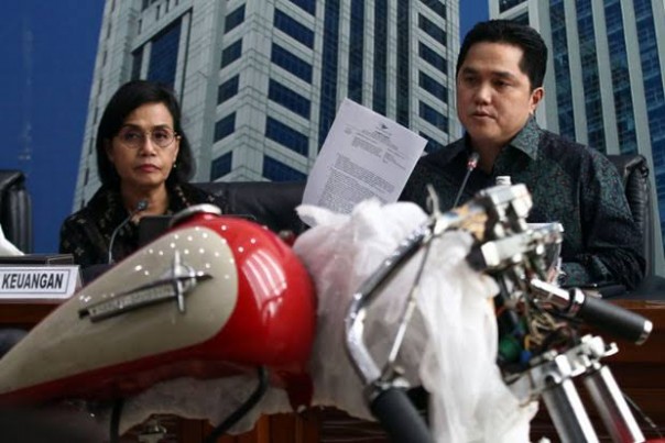 Menteri BUMN Erick Thohir pecat bos Garuda Indonesia (foto/int)