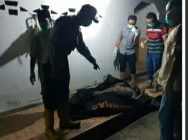 Warga Desa Sungai Cingam, Bengkalis temukan sesosok mayat (foto/int)