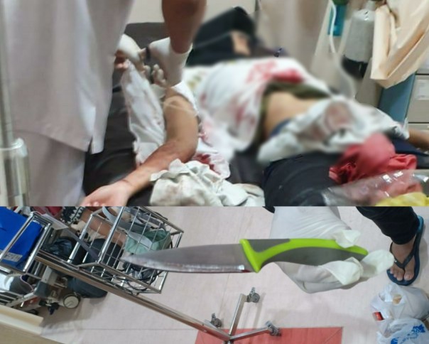 Wanita muda berinisial SA mendapatkan perawatan medis karena mencoba bunuh diri didalam wc mall di Pekanbaru.