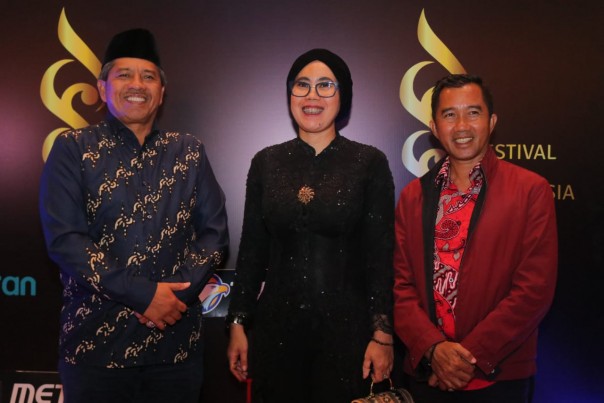 Bupati Siak Alfedri menghadiri Malam Anugerah Festival Film Indonesia (FFI) 2019 (foto/Lin)