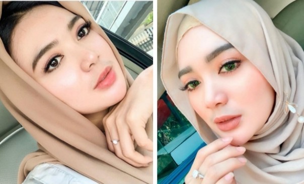 Netizen memuji Wika Salim lebih cantik kalau pakai hijab atau kerudung (foto/int)