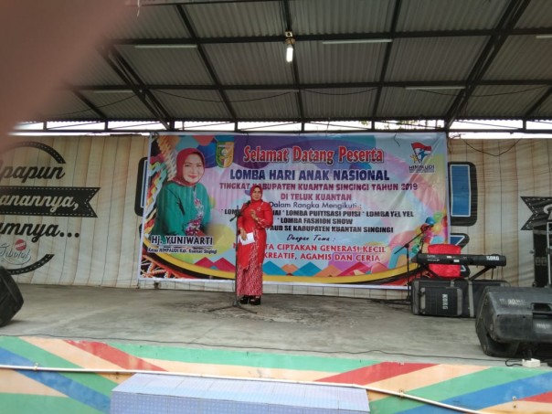 Sebanyak 165 anak-anak Pendidikan Anak Usia Dini (PAUD) se Kabupaten Kuantan Singingi (foto/int)