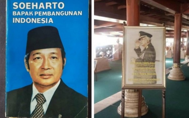 Presiden RI ke 2 Soeharto dijuluki Bapak Pembangunan Indonesia (foto/int)