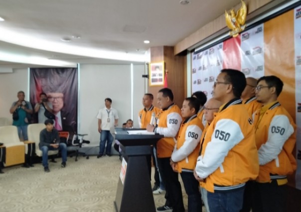 Partai Hanura akan menggelar Musyawarah Nasional (Munas) pada 17-19 Desember 2019 di Hotel Sultan, Jakarta. Dengan kandidat Ketua Umum adalah Oesman Sapta (foto/Bisma)