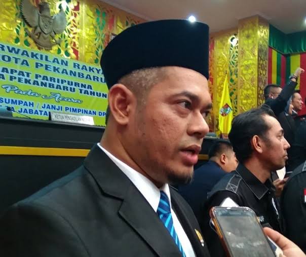 Ketua DPRD Kota Pekanbaru, Hamdani (R24/int)