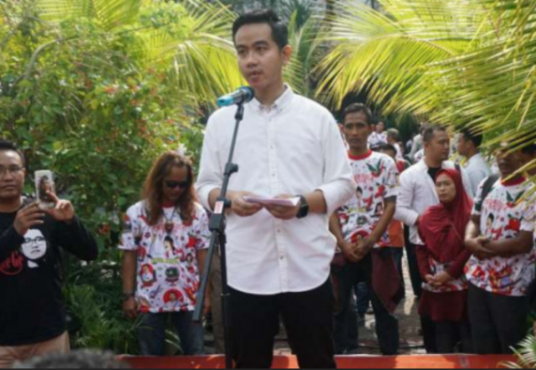 Putra Presiden Jokowi Gibran Rakabuming yang menyatakan maju dalam Pilkada Kota Solo. Foto: int 