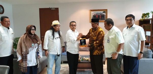 Bupati Siak Alfedri melanjutkan rangkaian agenda kunjungan konsultasi kerjanya ke Kementerian Pekerjaan Umum dan Perumahan Rakyat (foto/Lin)