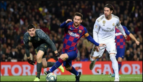 Messi belum mampu membawa Barcelona unggul saat menjamu Madrid Kamis dini hari tadi. Foto: int 