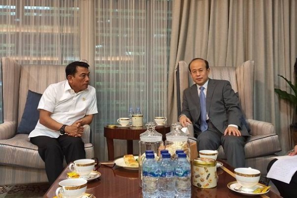 Moeldoko bertemu dengan Duta Besar China untuk Indonesia, Xiao Qian