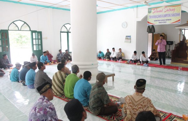 Program Kampung Binaan Keluarga Sakinah (KBKS), merupakan salah satu program unggulan dan program strategis Kabupaten Siak (foto/Lin)