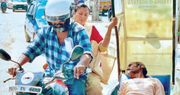 Kisah Ambulans Sepeda Menyelamatkan Ratusan Orang yang Miskin di India Jadi Viral di Sosial Media