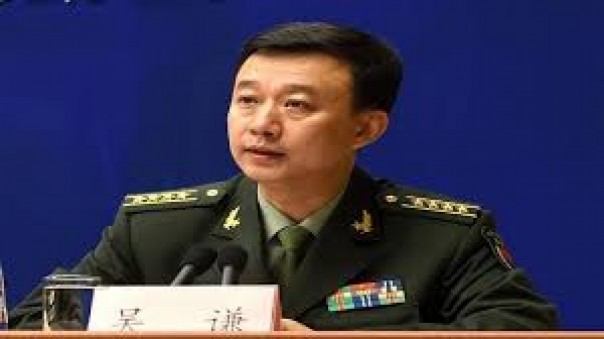 juru bicara Kementerian Pertahanan China, Wu Qian