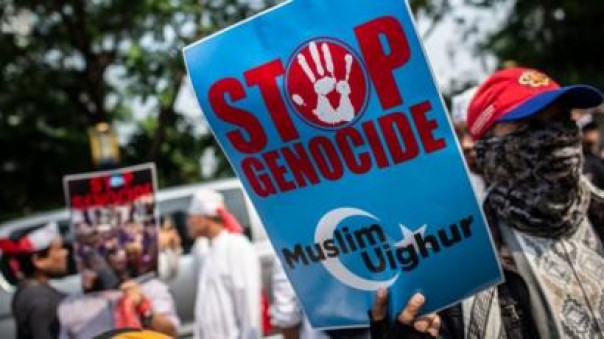 Aksi demo desak selamatkan muslim Uighur