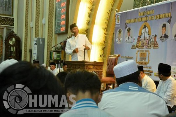 Walikota Pekanbaru, Firdaus hadiri Mabar PUBG di Masjid Ar Rahman (int)