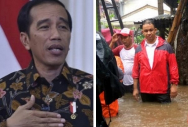 Faizal Assegaf minta Presiden Jokowi mesti legowo soal banjir Jakarta, karrna Anies Baswedan sudah bekerja (foto/int)