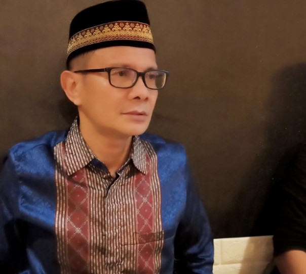 Ketua Umum DPH LAMR Kabupaten Pelalawan Tengku Zulmizan (foto/Ardi)