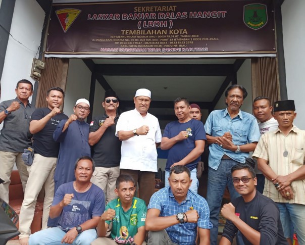 Wakil Bupati H Syamsuddin Uti juga selaku Dewan Penasehat dan Pelindung Laskar Banjar Dalas Hangit (LBDH) Kabupaten Indragiri Hilir (foto/Rgo)