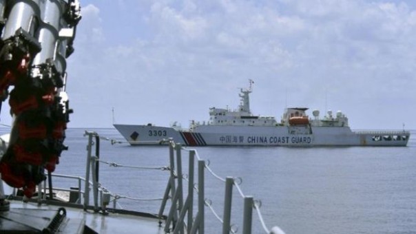 Kapal China yang disebut berkeliaran di perairan Natuna. (Ilustrasi) Foto: int  