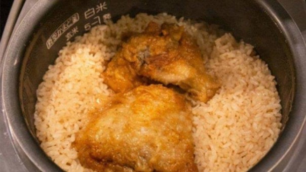 nasi kfc rice cooker