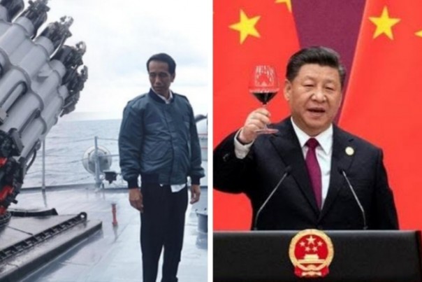 China klaim wilayah Laut Cina Selatan hingga wilayah Natuna bikin Presiden Jokowi berang (foto/int)