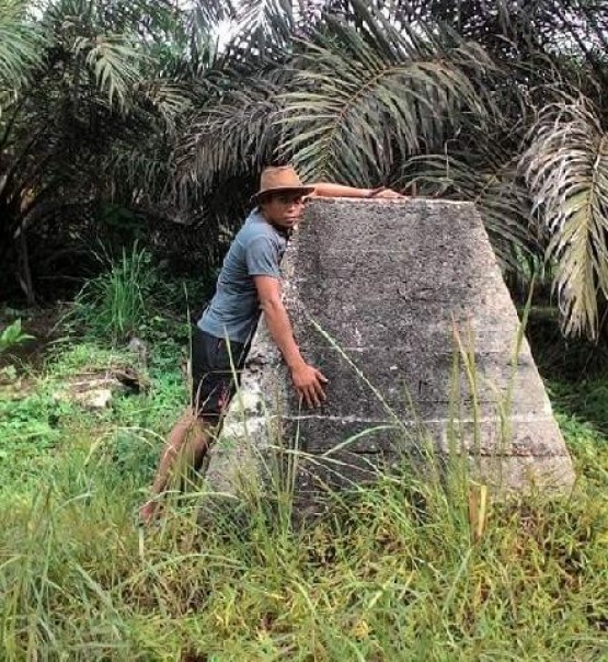 zaman penjajahan Belanda dahulu, pernah dilakukan eksplorasi atau pencarian Migas di Desa Rambahan Kecamatan Logas Tanah Darat (foto/Zar)