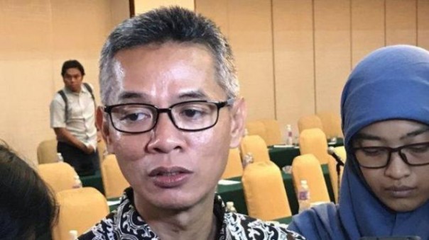 Komisioner KPU Wahyu Setiawan yang ditetapkan sebagai tersangka suap. Foto: int