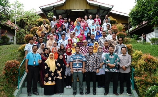 Sebanyak 60 Fasilitator Daerah (Fasda) dari 5 Kabupaten di Riau mengikuti Rapat Kerja dan Gathering di Balai Pelatihan dan Pengembangan Usaha Terpadu (BPPUT) Town Site 2, Pangkalan Kerinci (foto/ist)