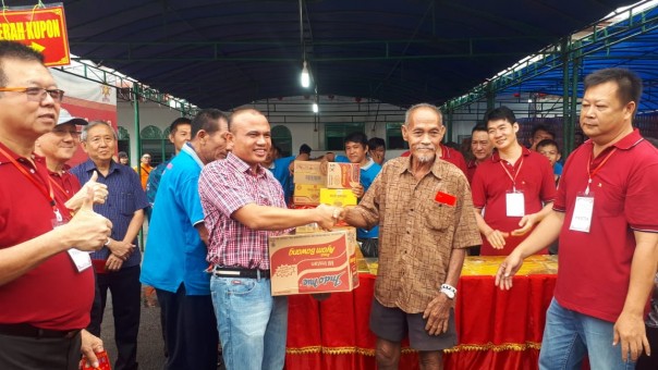Suka cita warga Thionghua Bengkalis menjelang perayaan Imlek 2571 (foto/int)