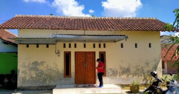 Kondisi rumah Wiwik yang berada di Klaten, Jawa Tengah. Foto: int 