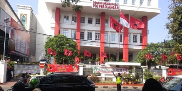 Kantor DPP PDIP di kawasan Menteng, Jakarta Pusat. 