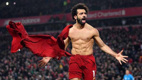 Pemain Liverpool Mohammed Salah