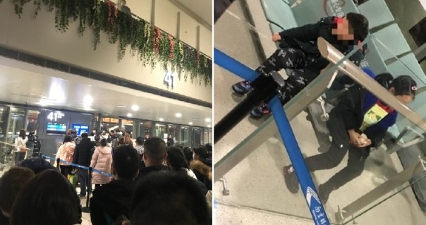 Tega, Orangtua Membuang Anak-Anaknya Di Bandara China Setelah Salah Satu Anak Dilarang Naik Karena Demam
