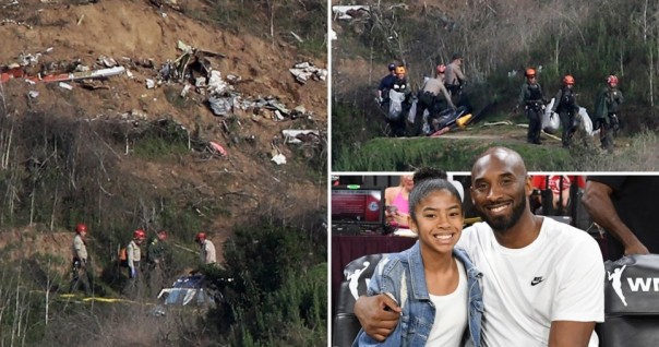 Mayat-Mayat Ditemukan Dari Lokasi Kecelakaan Helikopter Kobe Bryant