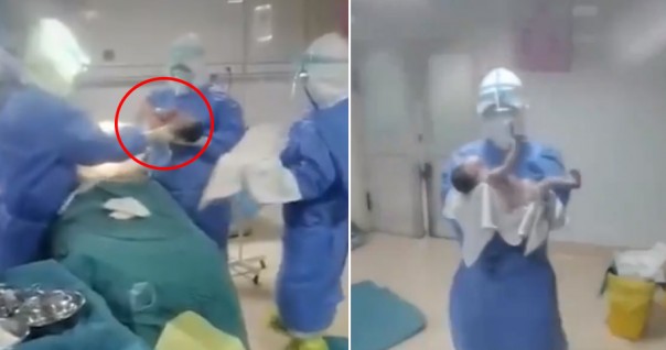 Heroik, Para Dokter di Wuhan Rela Mempertaruhkan Hidupnya Demi Menyelamatkan Bayi Dari Perempuan yang Terinfeksi Virus Corona 