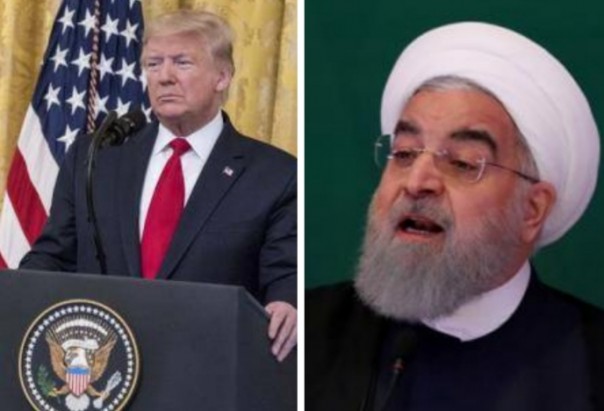 Ketegangan antara Iran dengan Amerika Serikat terus berlanjut. Terbaru, Presiden Republik Iran Hassan Rouhani menyebut Pemerintah Amerika Serikat (AS) Donald Trump terburuk sepanjang sejarah AS (foto/int)