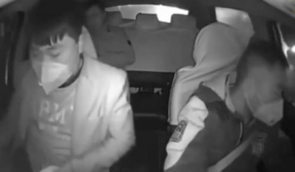 Viral video seorang sopir taksi mengusir penumpangnya yang diduga terinfeksi virus corona (foto/int)