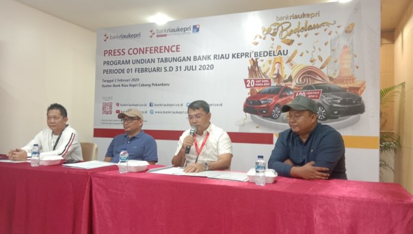Prescon program undian tabungan Bank Riau Kepri (BRK) Bedelai