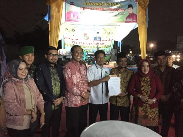 Peresmian Rumah Pangan Madani Ke-20 di Kelurahan Tuah Madani (foto/int)