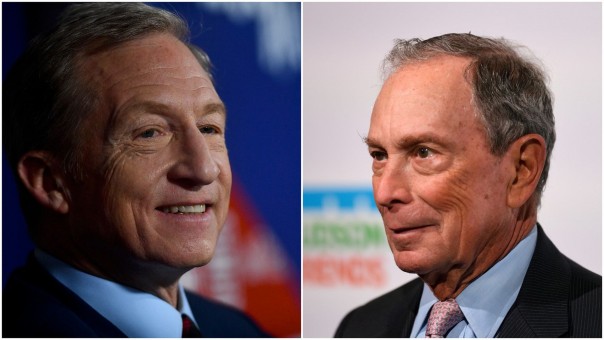 Michael Bloomberg dan Tom Steyer