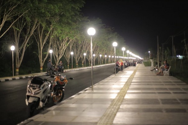 Pemerintah Kabupaten Siak berencana menggelar kegiatan Car Free Night (foto/Lin)