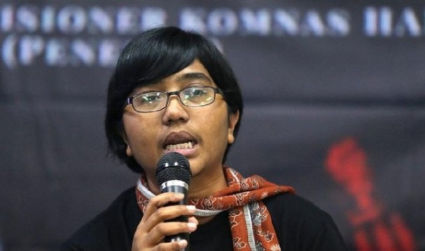 Ketua Yayasan Lembaga Bantuan Hukum Indonesia (YLBHI), Asfinawati. Foto: int 