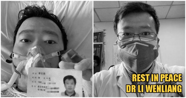 Menyedihkan, Dokter Yang Mencoba Memperingatkan Dunia Tentang Virus Corona di Wuhan Akhirnya Meninggal Dunia di Usia 34 Tahun