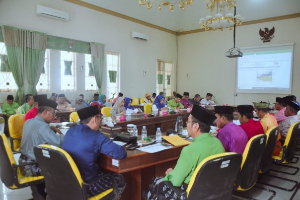 Persiapan pelaksanaan Rapat Kerja Nasional Jaringan Kota Pusaka Indonesia (foto/int)