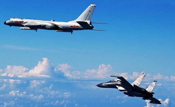 Pesawat pengebom milik China H-6 melintasi wilayah Taiwan