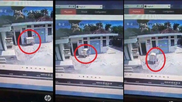 Terpantau CCTV,  Gerobak di Rumah Sakit Ini Bergerak Sendiri di Siang Bolong