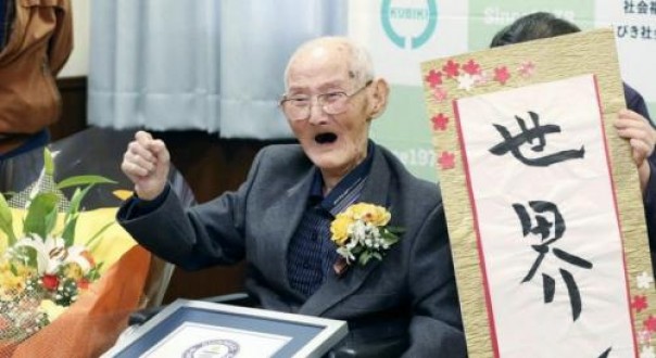 Guinness World Records kembali menobatkan pria Jepang jadi orang tertua di dunia (foto/int) 