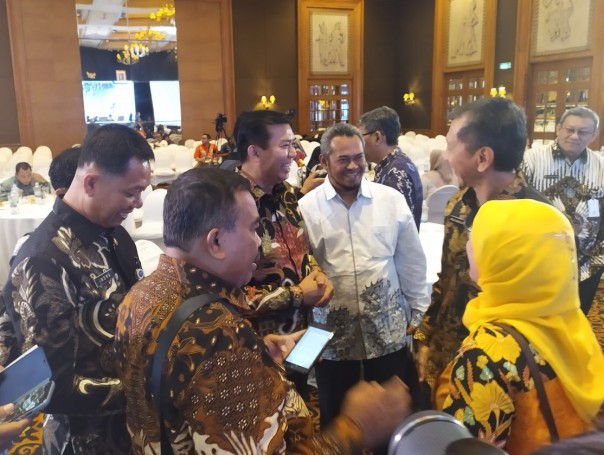 Momen Ketua DPRD Pekanbaru hadiri Rakornas Tata Ruang