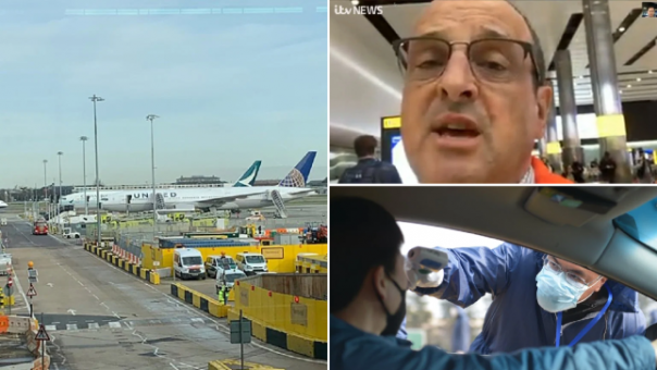Delapan Pesawat Mendarat Secara Darurat di Heathrow Karena Ketakutan Akan Virus Corona