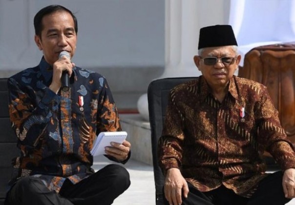 Presiden Jokowi dan Wapres Ma'ruf Amin. Foto: int 